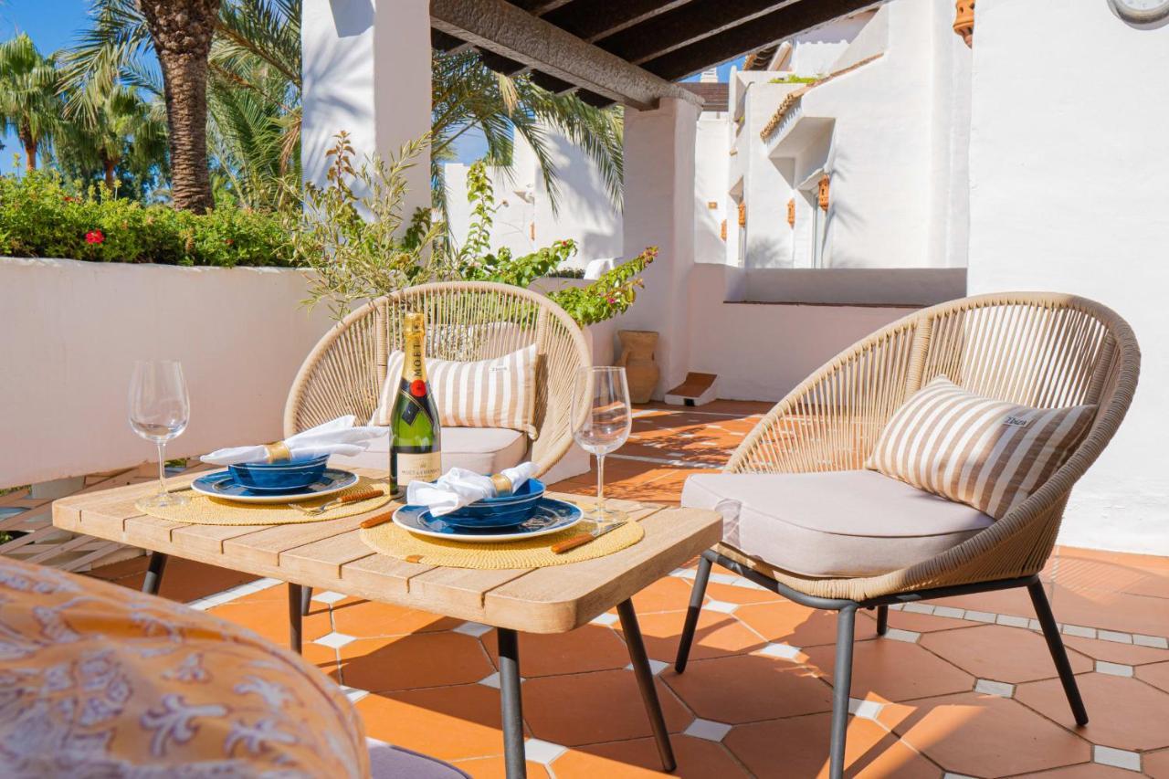 Ferienwohnung Luxurious Penthouse In Ventura Del Mar Puerto Banus Marbella Exterior foto